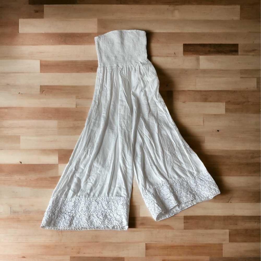 All white jumpsuit